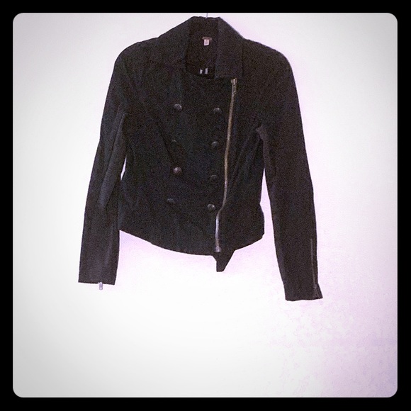 Free People Jackets & Blazers - Free People Double Breasted Mixed Media Jacket